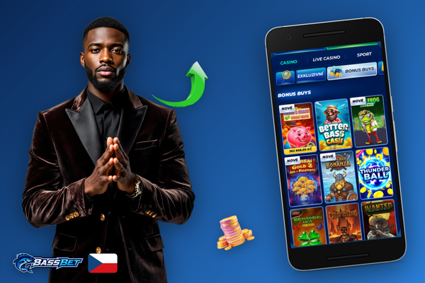 Ilustrace podmínek protočení bonusu 35× v Bassbet Casino s ikonami mincí