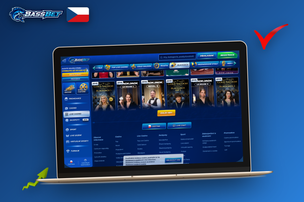 Příprava počítače před instalací Bassbet Casino desktop verze na notebooku